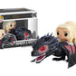 Funko Pop Rides: Game of Thrones Dragon & Daenerys Figure, Model 7235, PVC Material