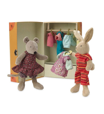 Moulin Roty La Grande Famille The Little Wardrobe Suitcase