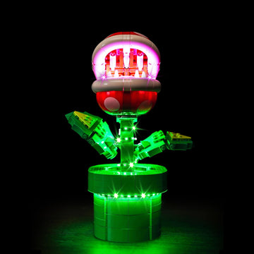 Locolee Led Light Kit Compatible With Lego Piranha Plant 71426 Set Diy Creative Lighting Set Accessories Compatible With Lego Ma