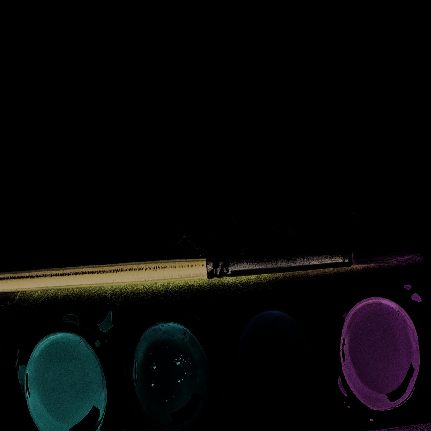 Prang Refill Pans For Oval Watercolor Paint Set, 12 Pans Per Box, Yellow Green (00812)