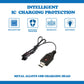 2 Pack 3.7V 500mAh Li-ion Rechargeable Batteries with Dual Protection and USB Charger Cables, SM-2P plug Design, Universally Com