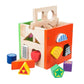 Wood Shape Sorting Building Blocks Learning Activity for Educational Toys| Educational Toy for Kids | Fun & Learning Toy Set