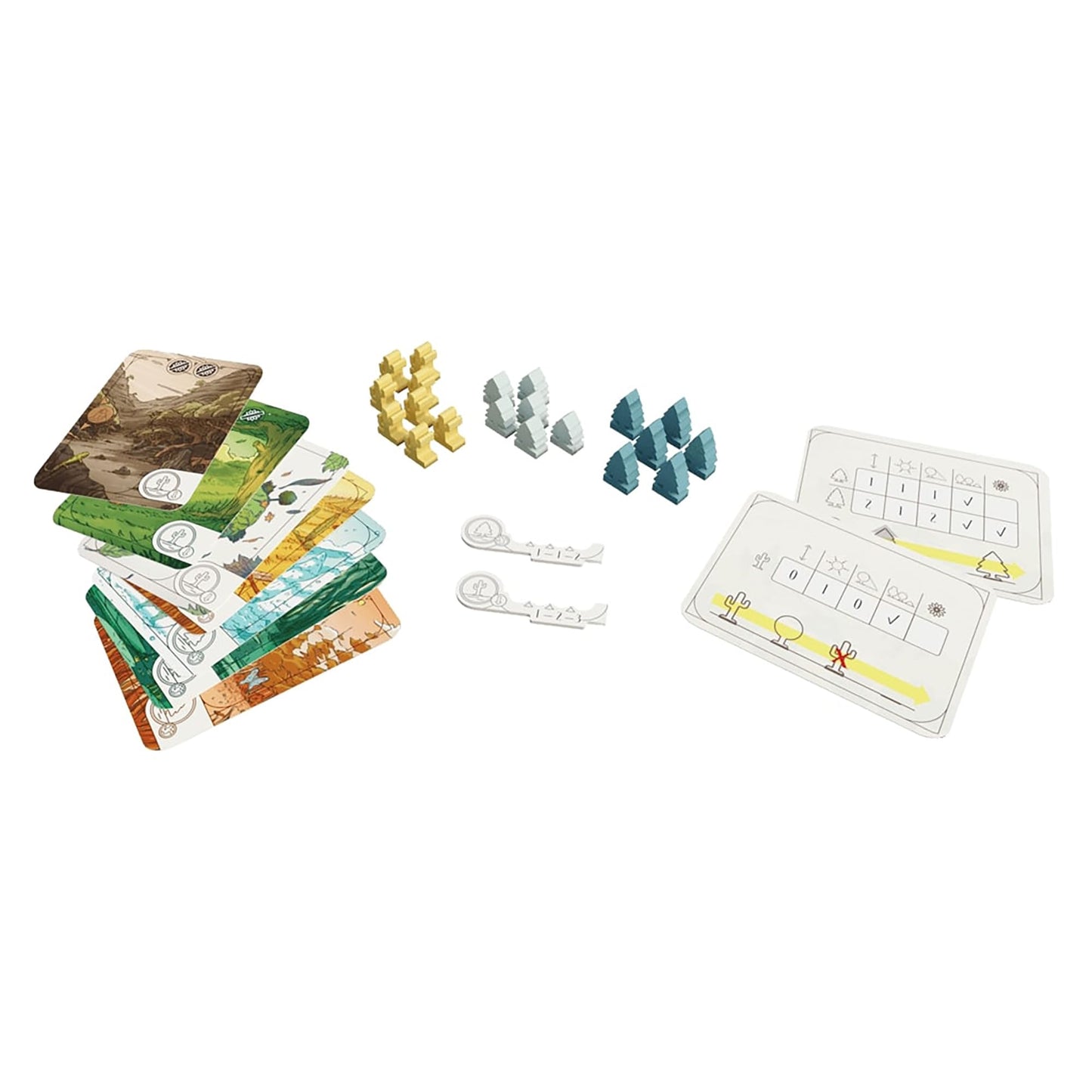 Horrible Guild Evergreen Pines and Cacti Expansion - Modular Board Game, Small, Multicolor, Model HG171, Ages 8+