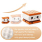 Anboor Squishies Smore Slow Rising Squishy Toy For Kids Soft Cookies Sandwich Scented Stress Relief Realistic Food Cute Squeeze Squish Toy
