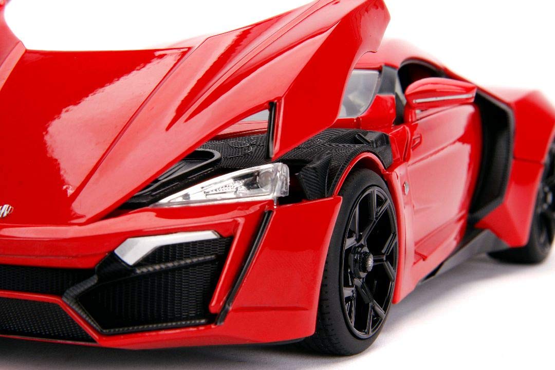 Fast & Furious 1:18 Lykan Hypersport Die-Cast Car & 3' Dom Figure, Toys For Kids And Adults