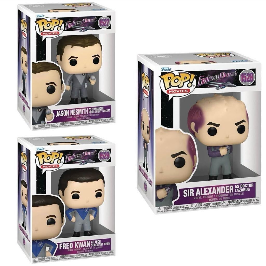 Funko Galaxy Quest Pop! Movies Complete Set (3)