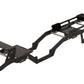 MEUS RACING SCX24 LCG Chassis Carbon Fiber Frame for Axial SCX24 6  6 RC Crawler Upgrades Parts Black