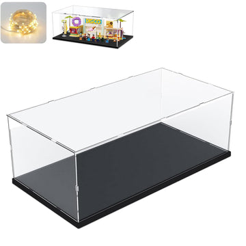 Thickened Clear Acrylic Display Case For Lego Bts Dynamite 21339 Collectibles, Transparent Box Storage Organizer Protection Show
