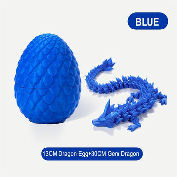 Executive Desk Toys Easter Egg, 3D Printed Dragon, Fidget Dragon Eggs With Dragon Inside, Dragon Toy Dragon Egg Fidget Toy, Fidg