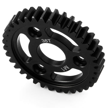 BRKRC Carbon Steel 1M 36T 38T 40T Main Spur Gear for 1/8 Tra-xxas Revo 2.5 3.3 Upgrade Parts (36T)
