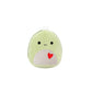 Squishmallows Original 5In Herb The Green Sea Turtle With Heart - Official Jazwares Plush (Little)