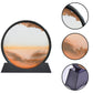 Muyan Moving Sand Art Picture Sandscapes in Motion Round Glass 3D Deep Sea Sand Art for mature-themed Kid Large Desktop Art Toys (Orange  12 Inch)