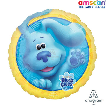 Blues Clues Party Supplies Foil Balloon Bouquet Decoration, Multicolored, Party Accessory, 1st Birthday