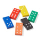 hand2mind Wooden Dominoes Set, 28 Double Six Blocks, Montessori Math Manipulatives, Classroom Learning Games, Assorted Colors (6 Sets)