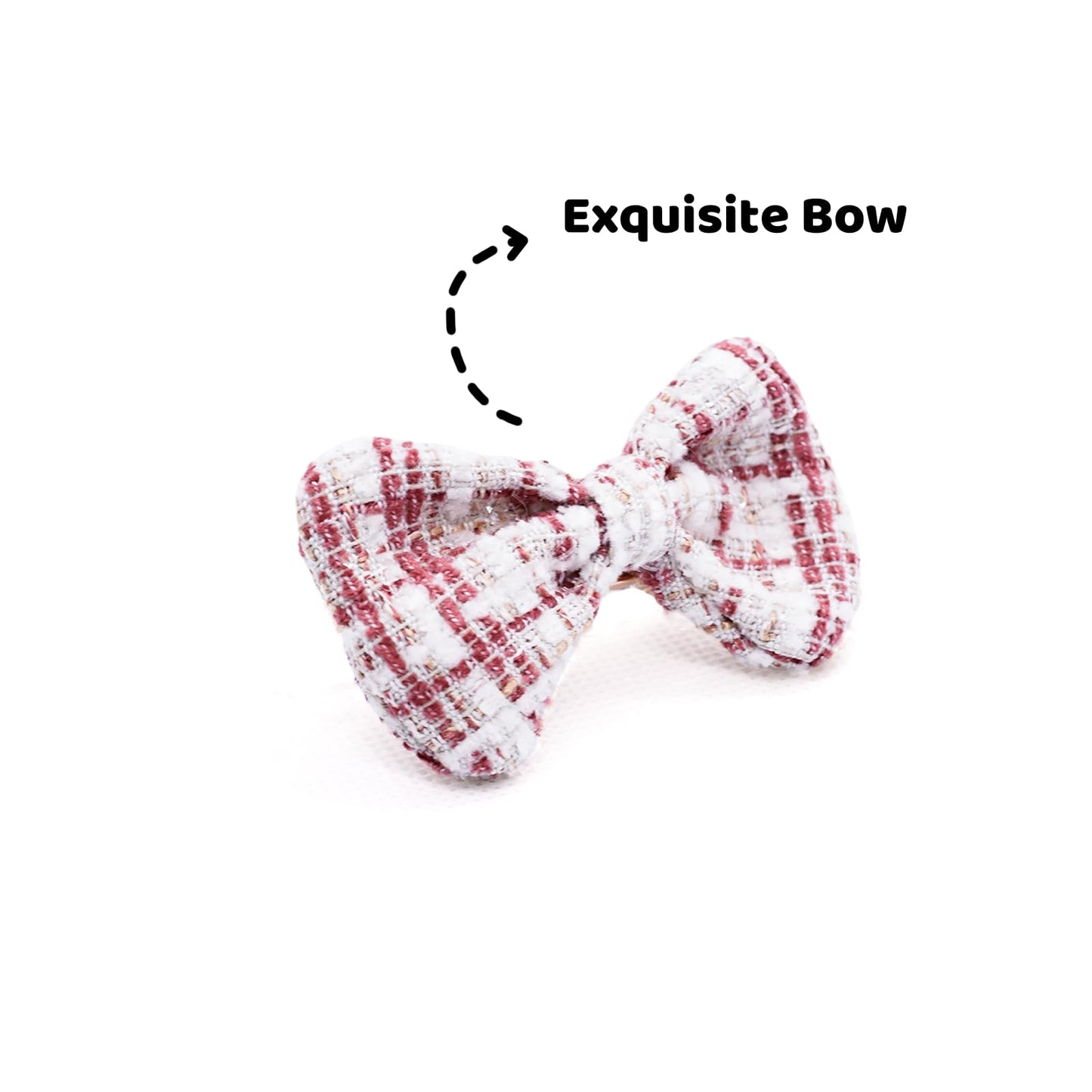 LYBHYQTII Doll Clothes for 17cm Dolls  enhanced Handmade Fashion Clothes 3 Piece Set Including a Bag  Clothes and Bow with High-End Dolls Accessories for Play & Display - Red (No Doll No Logo)