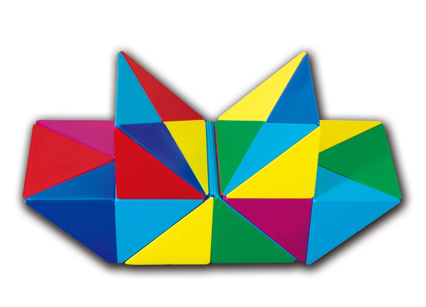 Tri-Mags Magnetic Puzzle Toy, 48 Piece Stem Learning Toy