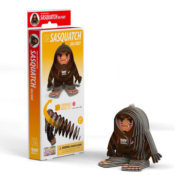 Eugy Sasquatch 3D Puzzle - 31 Piece Eco-Friendly Educational Toy Puzzle For Boys, Girls & Kids Ages 6+