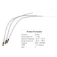 Plplaaoo 20Pcs 2.4G Receiver Antenna,Abs Aircraft Receiver Antenna Compatible Ipex Port For Futaba Frsky, Spektrum Receivers, An