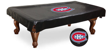 Holland Bar Stool Co. 7' Montreal Canadiens Billiard Table Cover