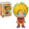 Funko Super Saiyan Goku [Glow-in-Dark] (EE limited availability): Dragonball Z x POP! Animation Vinyl Figure & 1 POP! Compatible PET Plastic Graphical Protector Bundle [#014 / 05040 - B]
