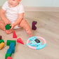 TOYANDONA Steering Wheel Toy Plastic Toy Steering Wheel for Kids Simulated Driving Controller with Light and Music Electric Soun