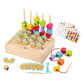 Club BollywoodMontessori Wooden Beads Sequencing Toy Set Lacing Beads For Kids 1 2 3 4 5 6|Baby|Toys For Baby|Developmental Baby
