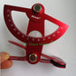 RC Plane Hobby Throw Meter for RC Models, Anodized Aluminum, Red, Model K-012-A
