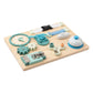 Atorse Busy Board Fine Motor Skills With Switch Latch For Activities Preschool Kids Baby | Toys For Baby | Developmental Baby To