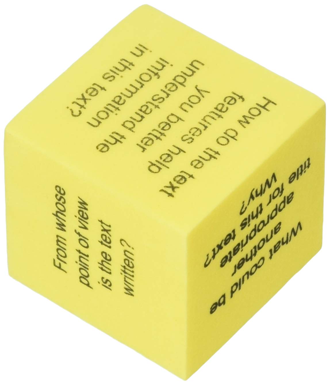 Teacher Created Resources Foam Nonfiction Comprehension Cubes