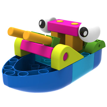 Thames & Kosmos Kids First Boat Engineer Stem Experiment Kit For Young Learners, Build 10 Non-Motorized Models, Play & Learn Wit