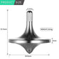 CHEETOP Stainless Steel Spinning Top  enhanced Exquisite Perfect Balance Well Made Metal Desk EDC Little Fidget Toy  Spin Long Time Over 6 Minutes  Great Value (Silver Medium Diameter 29mm)