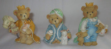 Cherished Teddies Three Kings Wilbur, Richard & Edward 950718