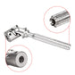 INJORA Steel Drive Shaft 2Pcs Center Drive Shaft for Axial SCX24 AXI00002 JLU AXI00001 C10 Bronco AXI00006 Upgrate Parts
