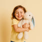 WEIGEDU Beige Cream Bunny Rabbit Stuffed Animals Plush Toys for Kids Girls Boys Baby Birthday Bedtime Gift,17.7 inches