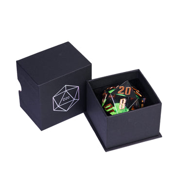 Cusdie Large D20 Dice 55Mm With Sharp Edges, D&D 20 Sided Dice, Handmade Dnd Giant D20 For Dungeons And Dragons Rpg, Table Games