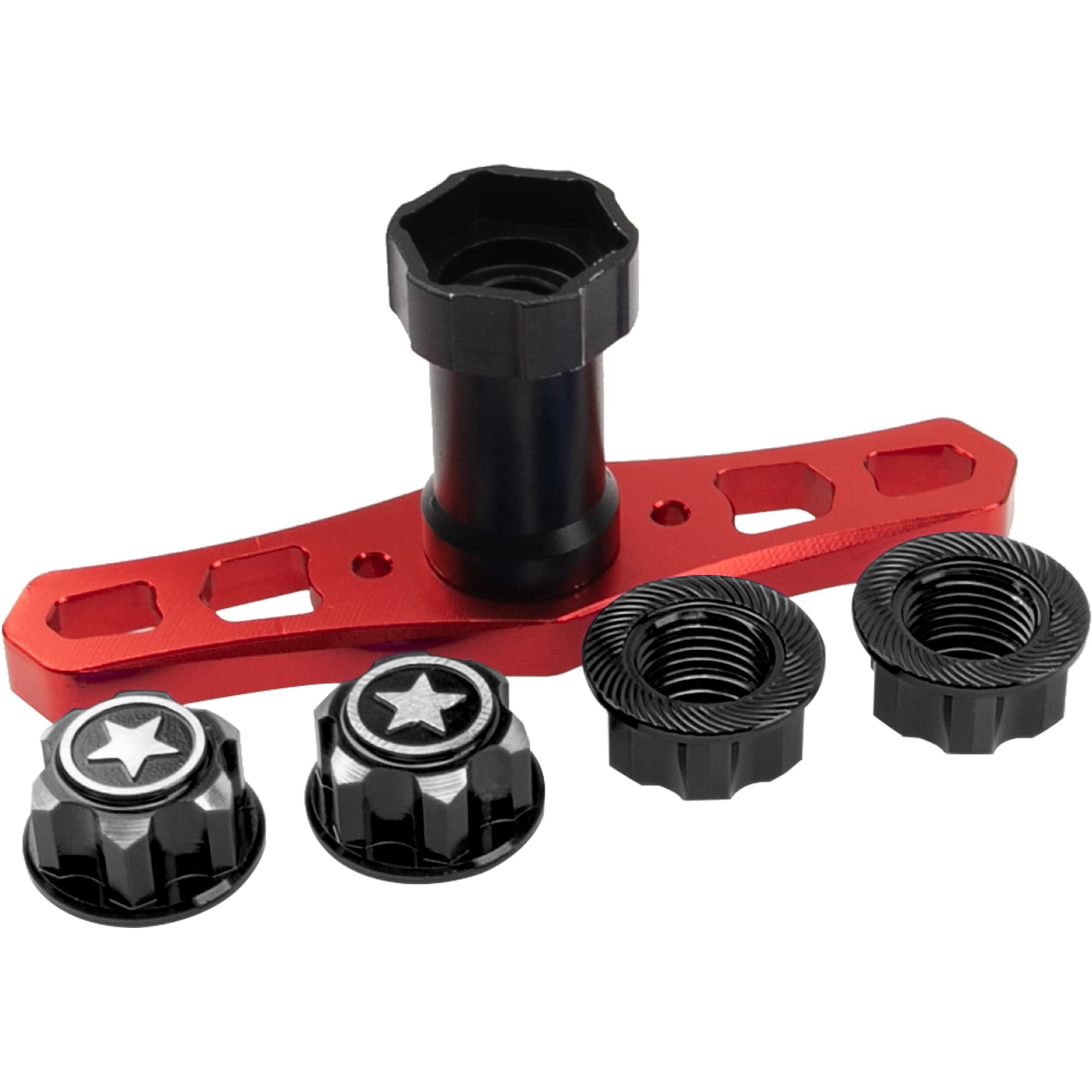 Vgoohobby 17mm Hex Wheel Nuts Adapter w/ 17 Wheel Hex Wrench RC Sleeve Tool Compatible with Traxxas X-Maxx E-Revo E-Maxx Summit 