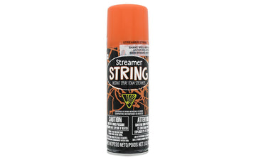 Fun Vibrant Orange Streamer String - 3 Oz. (1 Count) - Perfect For Indoor & Outdoor Events