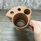 Munnygrubbers - Mug Dice Tower - No Paint Odorless Insulated Cup Can Dice Tower - (Random 7Pcs D20 Dice Set Included) - Dice Jail - Dice Holder - Dungeons And Dragons - Dnd Gift - (Gold)