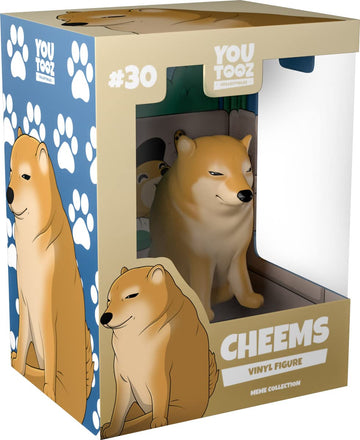 Youtooz Cheems Doge Figure, 3.5  Inch Figure, Internet Famous Doge Cheems Meme Collection Based On Internet Famous Memes