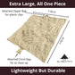 Ez Clipz- Kids Fort Building Kit- Large Fort Blanket And Clips To Attach To Furniture-Best Gift For Children-Indoor/Outdoor Fort By Pickle & Olive (Creme/Beige)