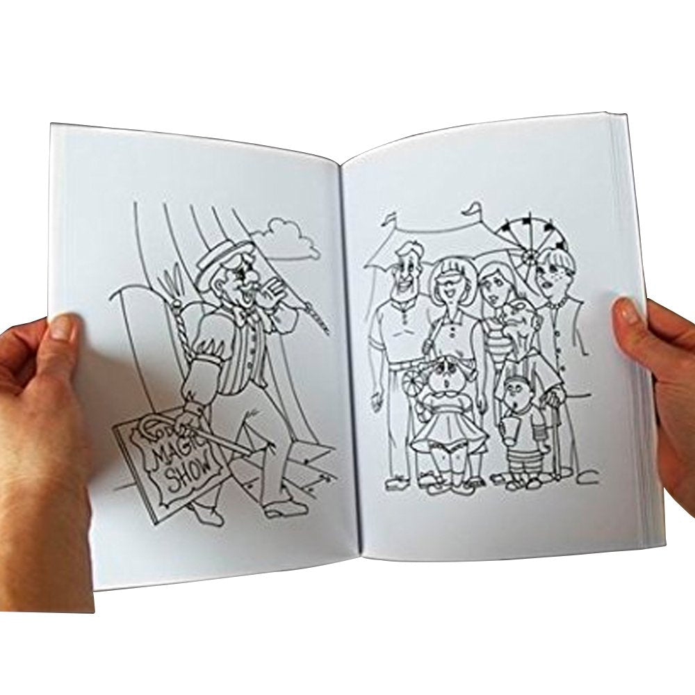 Magic Makers Magic Coloring Book Trick Magicians Choice 8.5 X 11 Inches