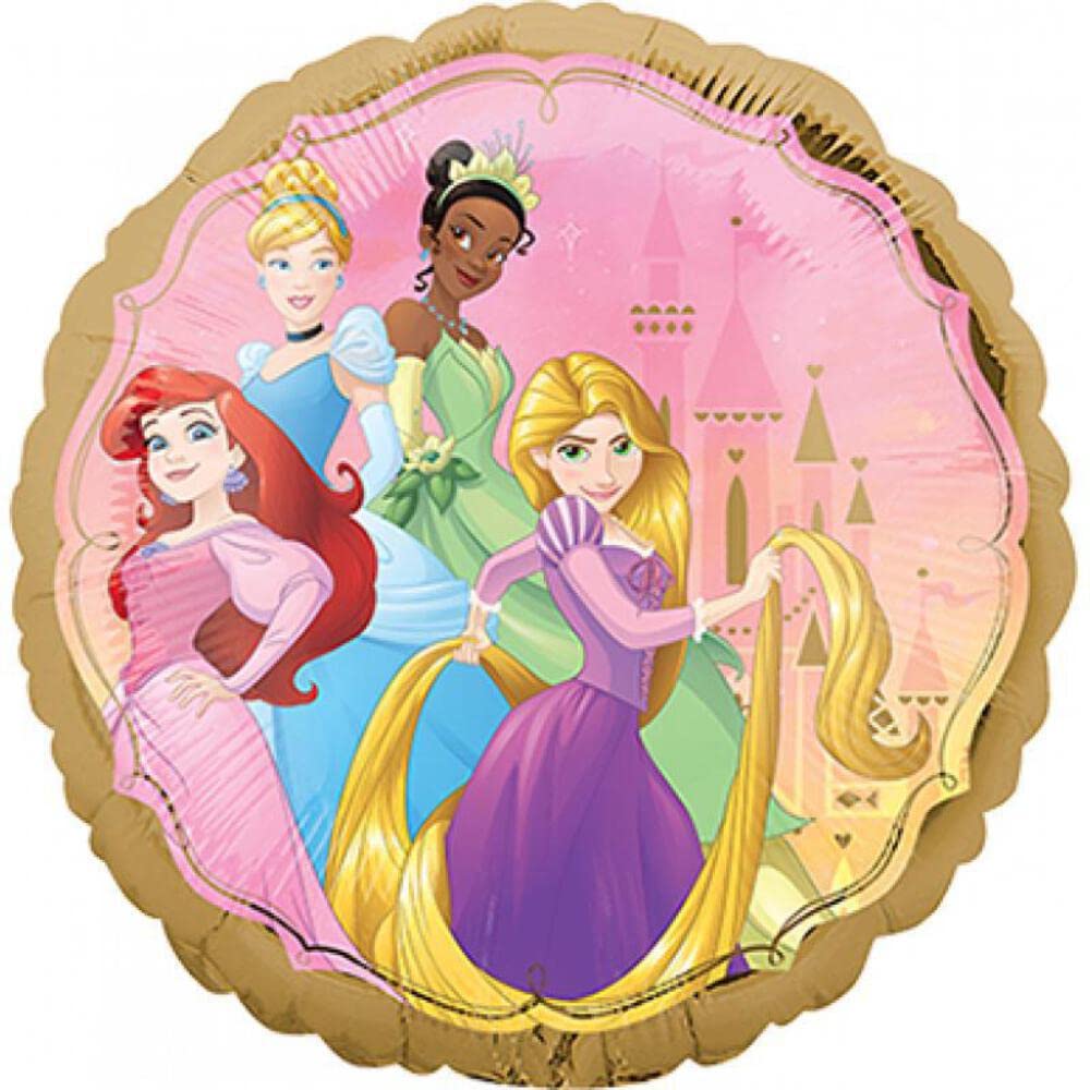 Anagram Princess Once Upon A Time Mylar Party Foil Balloon, 17, Multicolor, 39867