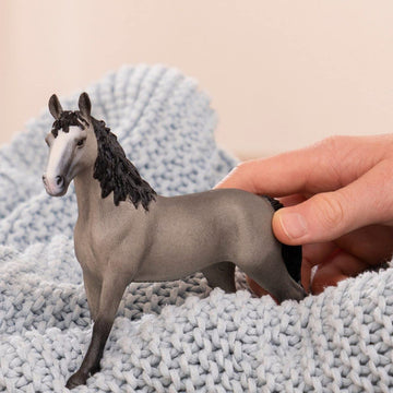 Schleich Horse Club 2023 Authentic Cheval De Selle Francais Mare Horse Figurine - Realistic Detailed Riding Horse Mare Toy For Boys And Girls Imagination And Play, Highly Durable Gift For Kids Ages 5+