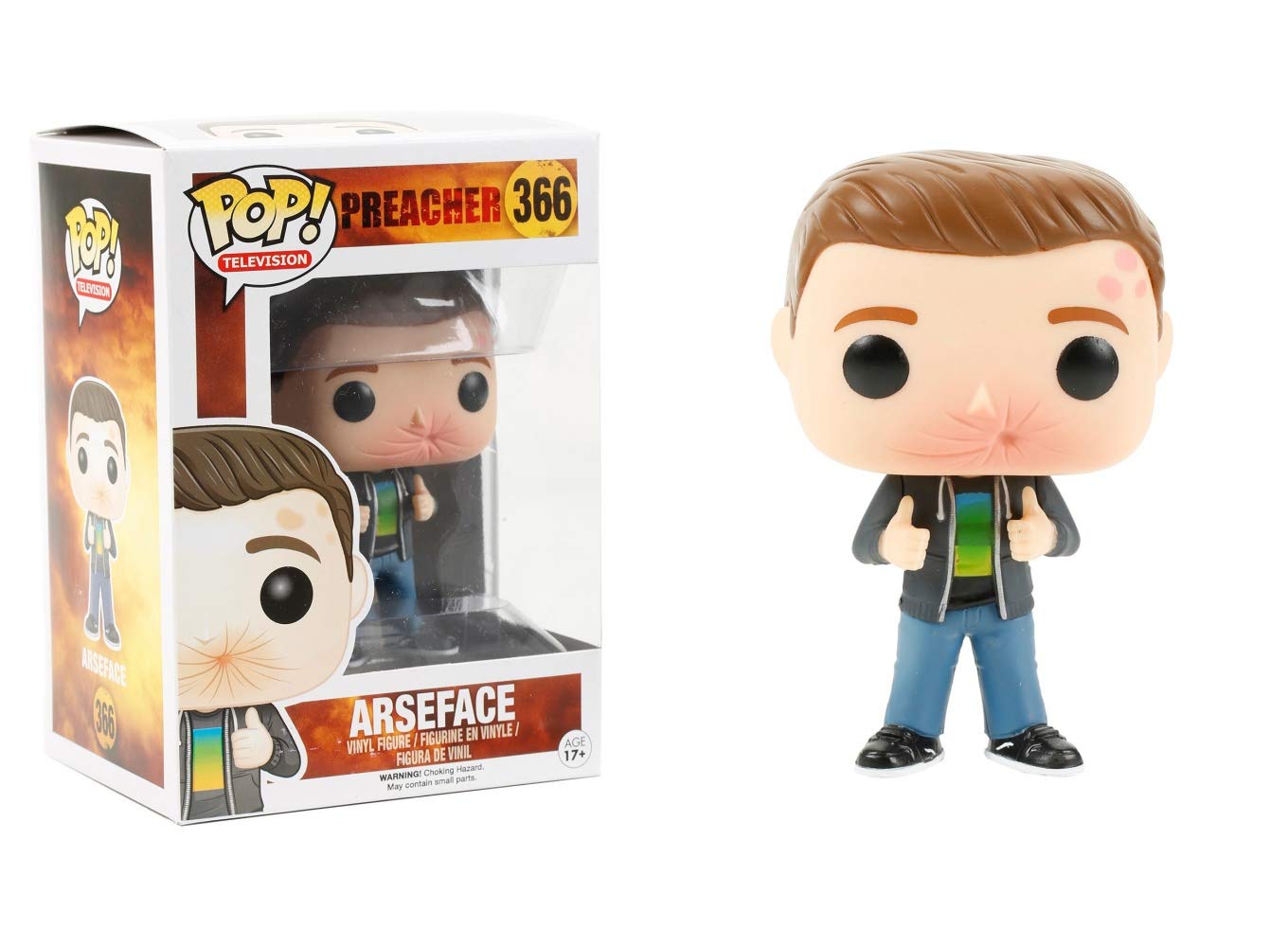 Funko POP Arseface Action Figure - 3.75" Blue - Plastic Collectible Model 11151