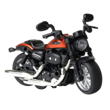 Cyysfivqz Die Cast Toy Motorcycle,Pull Back Motorcycle With Sounds And Lights 1:14 Friction Powered Kids Toy Cars,Motorcycle Toy