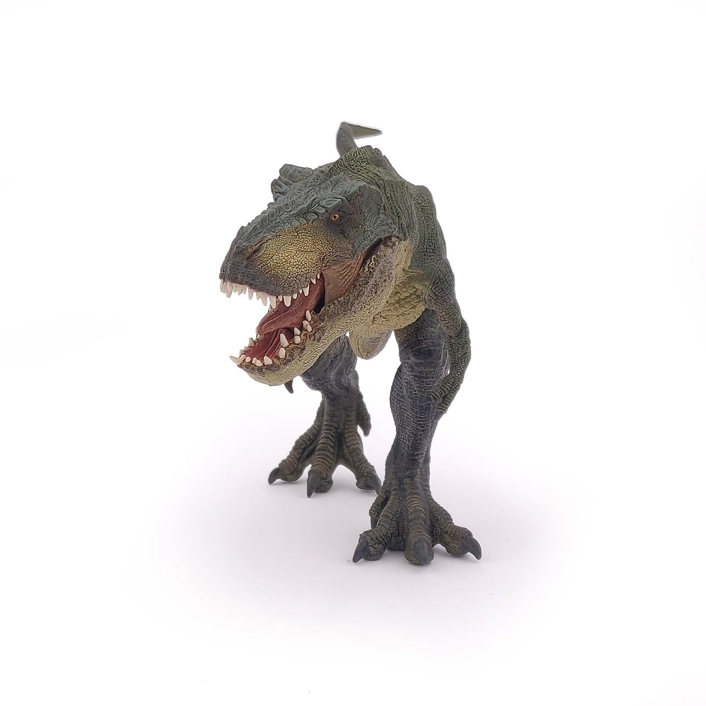 Papo Dinosaur Figure - Green Running T-Rex Model 55027 - Plastic Toy for Kids
