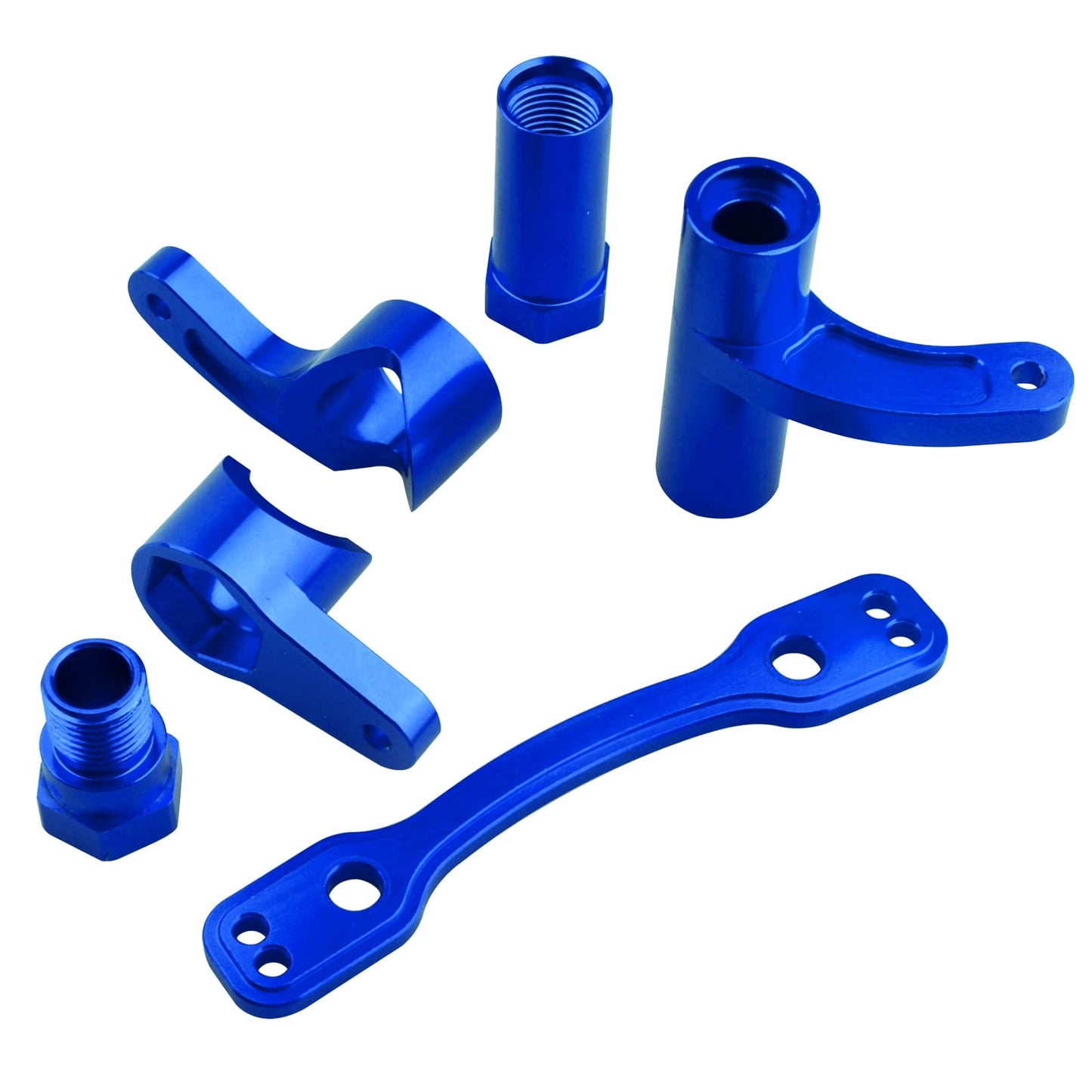 Aluminum Steering Bell Crank Set Steering Rack Servo Saver Complete for Arrma 1/8 Kraton/Notorious/Mojave/Felony Infraction/Outc
