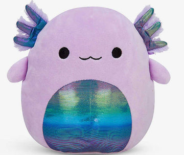 Squishmallows 7.5'' Monica The Purple Rainbow Axolotl Plush Stuffed Animal Soft Toy