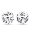 Date Night Ideas Food Dice Gifts for Boyfriend Girlfriend Couples Christmas Stocking Stuffers for Adults Valentines Day 1 Year A