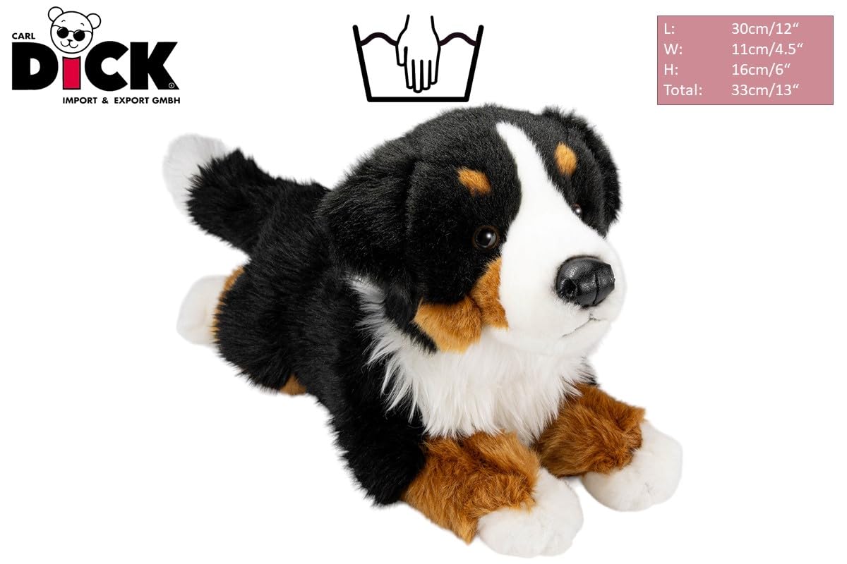Carl Dick Bernese Mountain Dog 12 Inches, 30Cm, Plush Toy, Soft Toy, Stuffed Animal 1269001